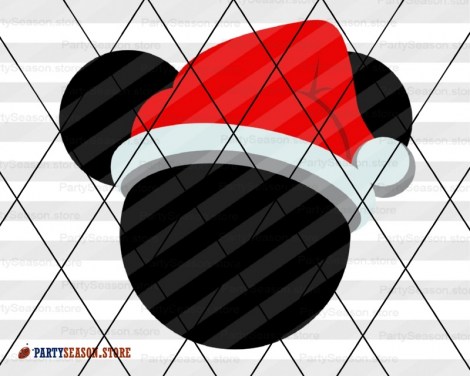 Mickey in Santa Claus hat Party Season 3